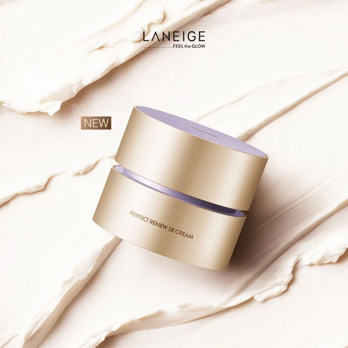 ครีมบำรุงผิวหน้า Laneige Perfect Renew 3X Cream
