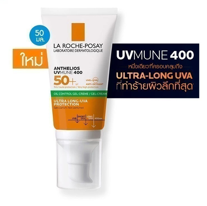 กันแดด La Roche-Posay Anthelios UVMune400 Oil Control Gel Cream SPF50+ PA++++