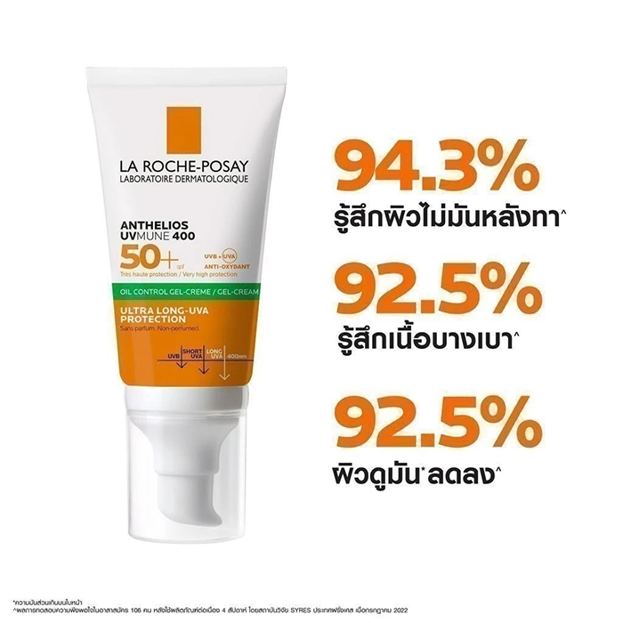 กันแดด La Roche-Posay Anthelios UVMune400 Oil Control Gel Cream SPF50+ PA++++