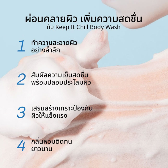 เจลอาบน้ำ Lavojoy Keep It Chill Body Wash