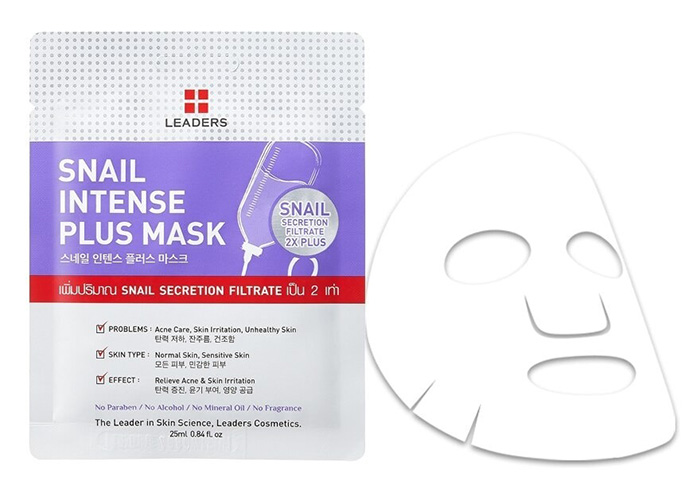 แผ่นมาส์กหน้า Leaders Intense Plus Mask แผ่นมาส์กหน้า Leaders Intense Plus Mask