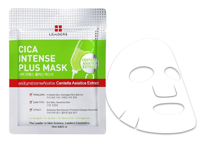 แผ่นมาส์กหน้า Leaders Intense Plus Mask แผ่นมาส์กหน้า Leaders Intense Plus Mask