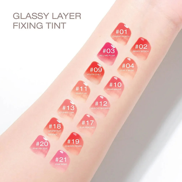 ลิปทินท์ Lilybyred Glassy Layer Fixing Tint