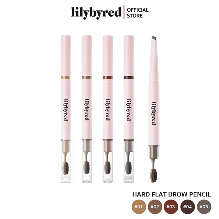 ดินสอเขียนคิ้ว Lilybyred Hard Flat Brow Pencil