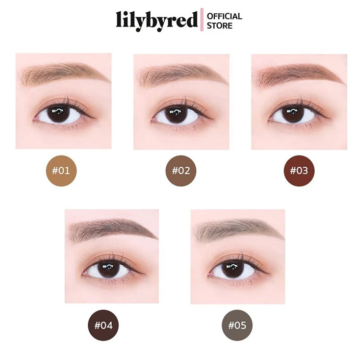 ดินสอเขียนคิ้ว Lilybyred Hard Flat Brow Pencil