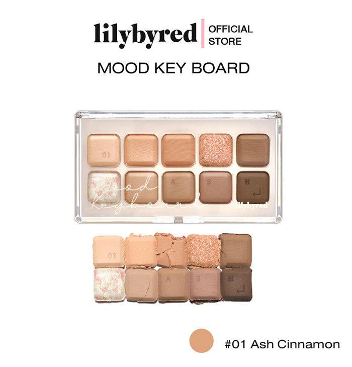 อายแชโดว์ Lilybyred Mood Keyboard