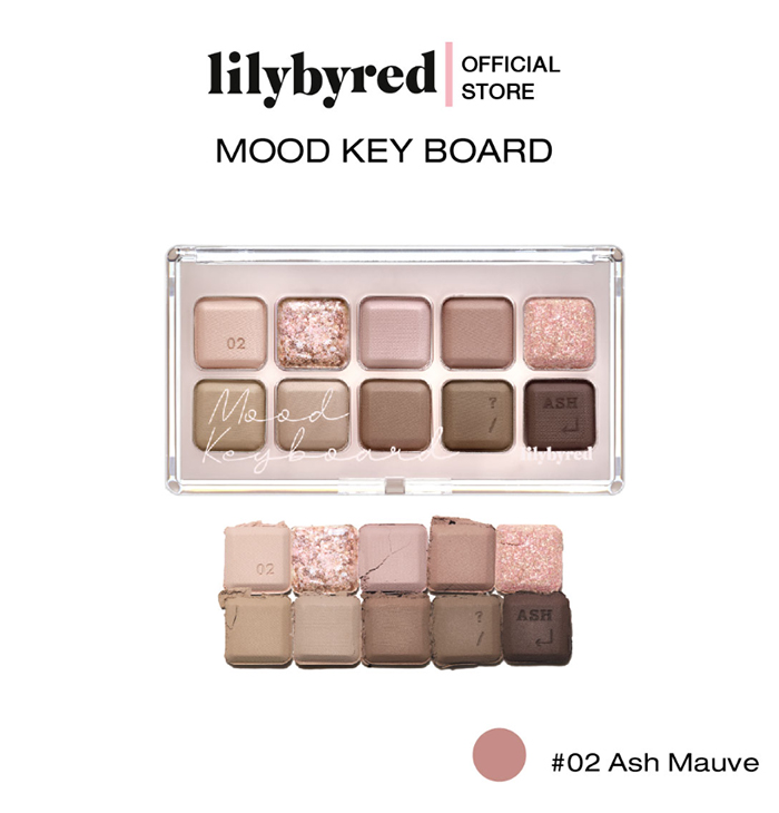 อายแชโดว์ Lilybyred Mood Keyboard