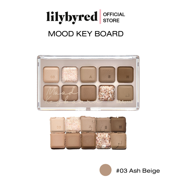 อายแชโดว์ Lilybyred Mood Keyboard