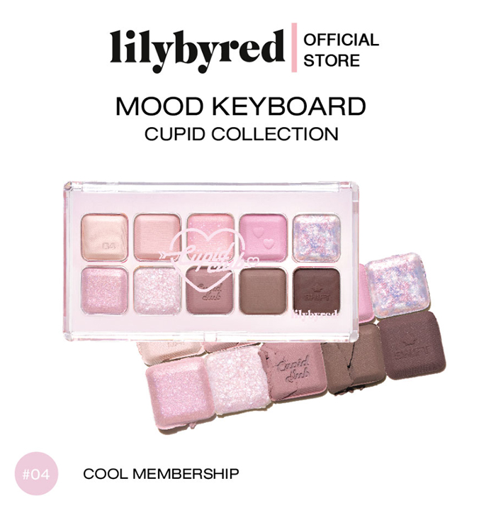 อายแชโดว์ Lilybyred Mood Keyboard