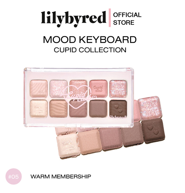 อายแชโดว์ Lilybyred Mood Keyboard