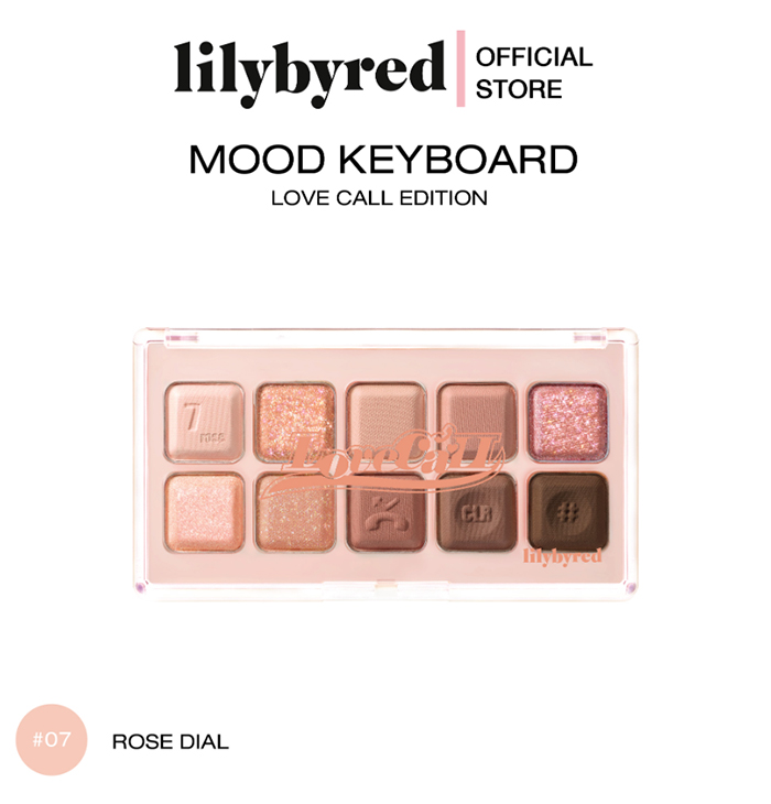 อายแชโดว์ Lilybyred Mood Keyboard