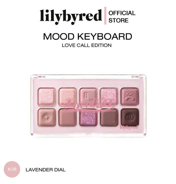 อายแชโดว์ Lilybyred Mood Keyboard