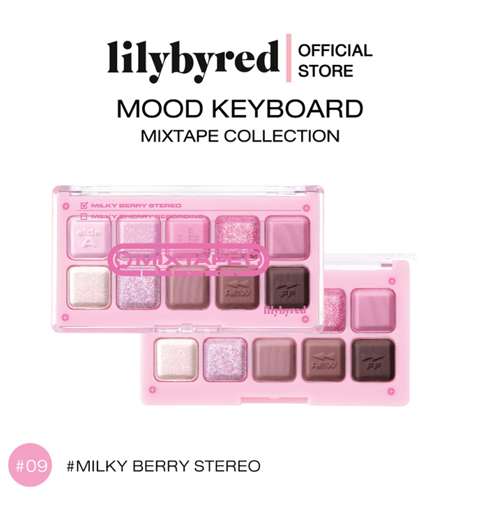 อายแชโดว์ Lilybyred Mood Keyboard