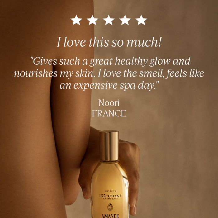ออยล์บำรุงผิวกาย L'OCCITANE Almond Supple Skin Oil ออยล์บำรุงผิวกาย L'OCCITANE Almond Supple Skin Oil