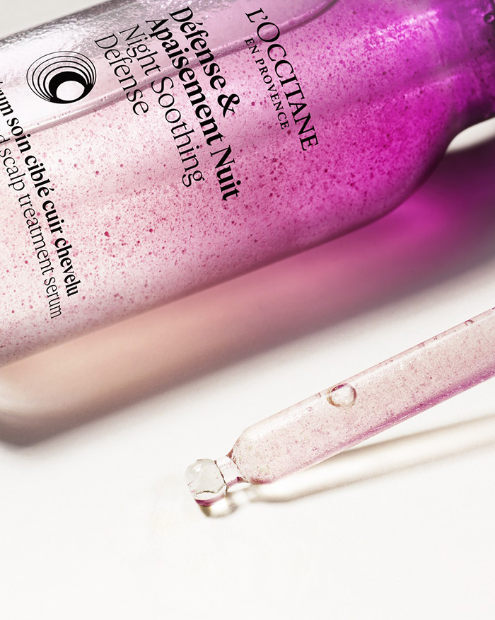 เซรั่มบำรุงหนังศีรษะ L'occitane Night Soothing Defense Serum