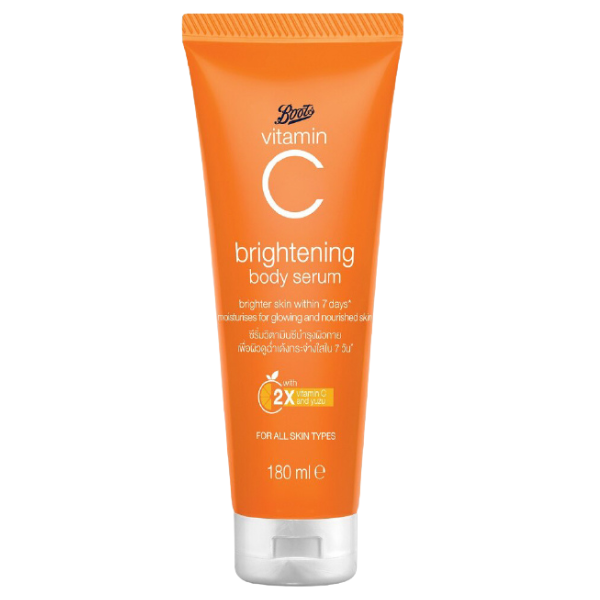 บอดี้เซรั่ม Boots Vitamin C Brightening Body Serum