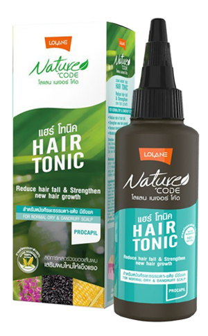 ลดผมร่วง ผมบาง Lolane Nature Code Hair Tonic