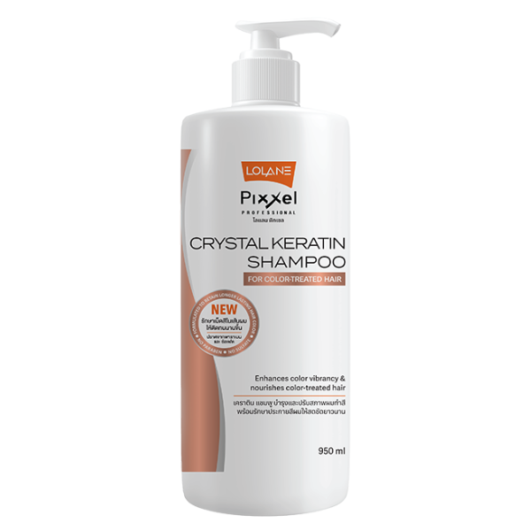 แชมพูเคราติน Lolane Pixxel Crystal Keratin Shampoo Color