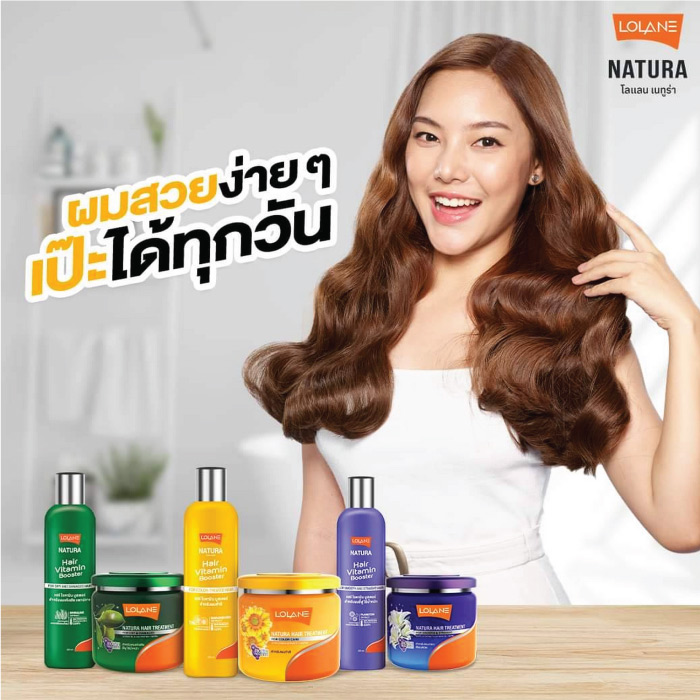 ผลิตภัณฑ์บำรุงรักษาเส้นผม LOLANE Natura Hair Vitamin Booster