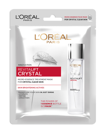 L'oreal Revitalift Crystal Micro-Essence Treatment Mask