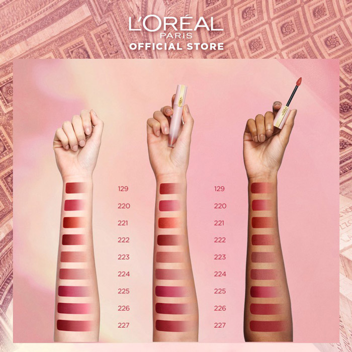 L'Oréal Paris Chiffon Signature ลิปซอฟต์แมท