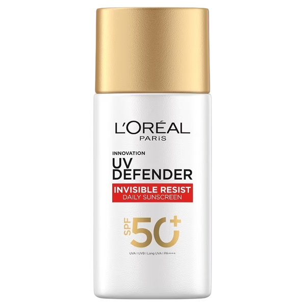L'OREAL PARIS UV Defender Invisible Resist SPF50+ PA++++
