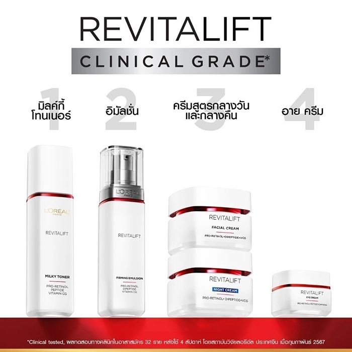 ไนท์ครีม L’Oréal Paris Revitalift Clinical Grade Advanced Anti-Wrinkle Firming Night Cream