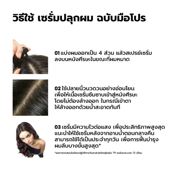 เซรั่มปลุกผม L'OREAL PARIS Serie Expert Serioxyl Density Serum เซรั่มปลุกผม L'OREAL PARIS Serie Expert Serioxyl Density Serum