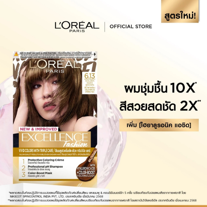ครีมเปลี่ยนสีผม L’Oreal Paris Excellence Fashion