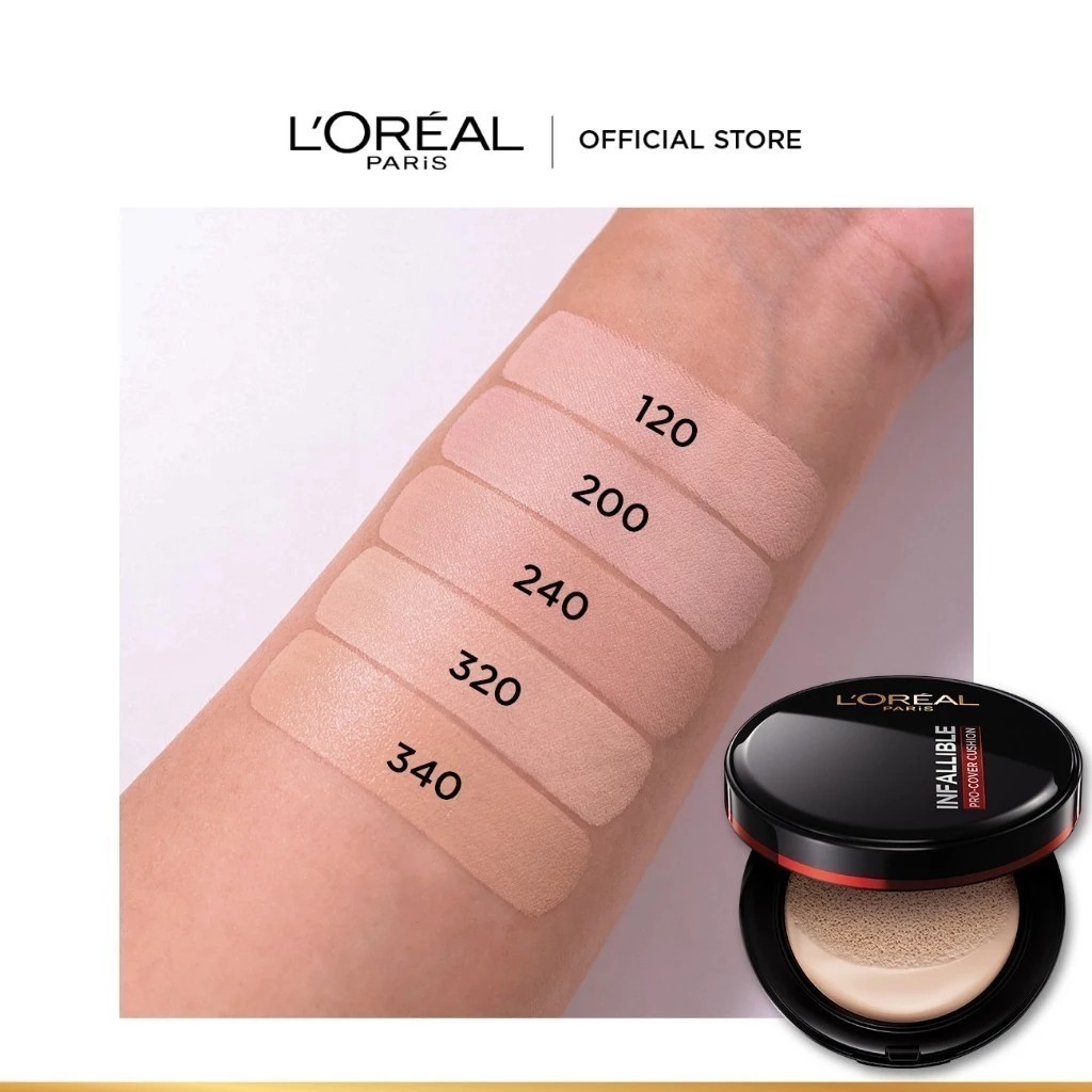 คุชชั่นเบลอผิว L'Oréal Paris Infallible Pro-Cover Cushion