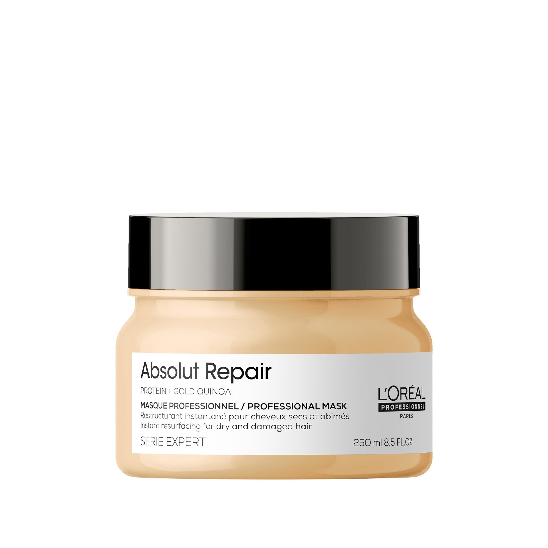 มาส์กเนื้อครีมบำรุงผม L'OREAL PARIS Professionnel New Serie Expert Absolut Repair Masque For Damaged Hair มาส์กเนื้อครีมบำรุงผม L'OREAL PARIS Professionnel New Serie Expert Absolut Repair Masque For Damaged Hair
