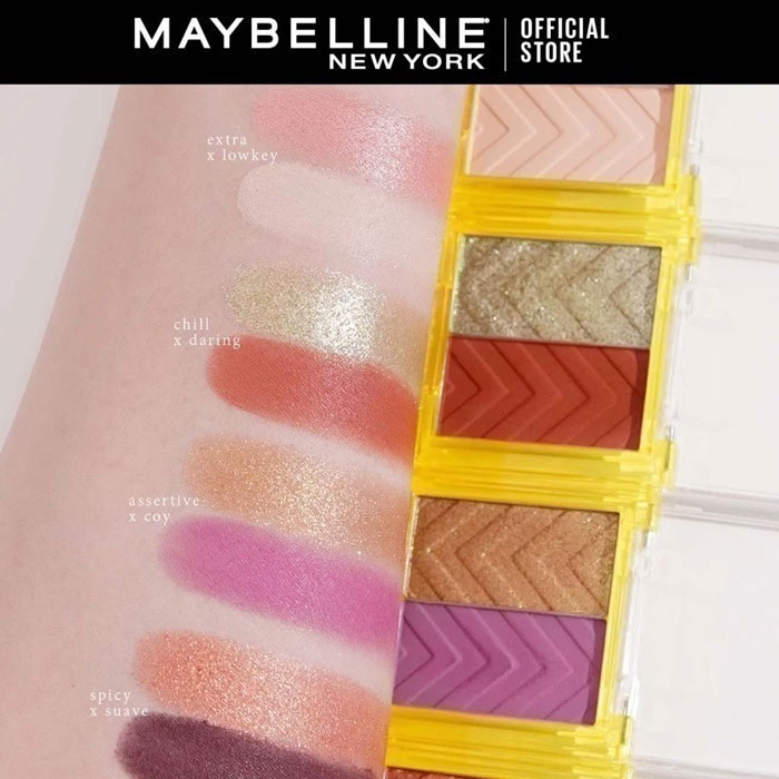 อายแชโดว์ Maybelline New York Color Rivals Shadow Duo Palette