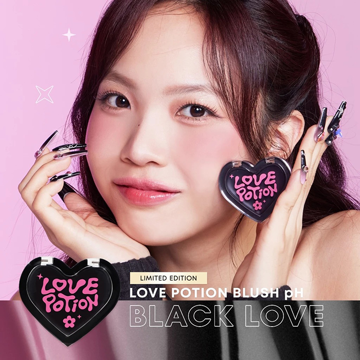 บลัชออน LOVEPOTION Blush pH Black love