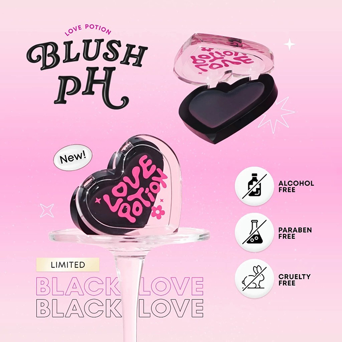 บลัชออน LOVEPOTION Blush pH Black love