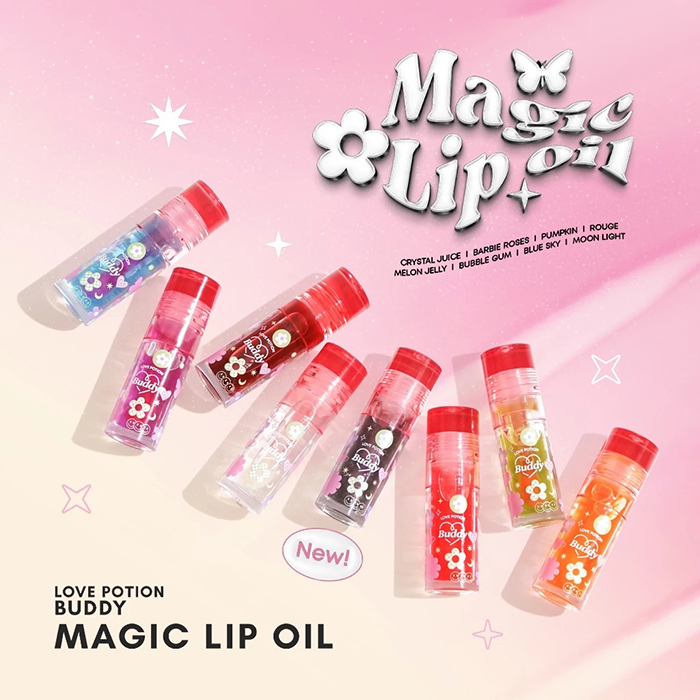 ลิปออยล์ LOVE POTION Buddy Magic Lip Oil