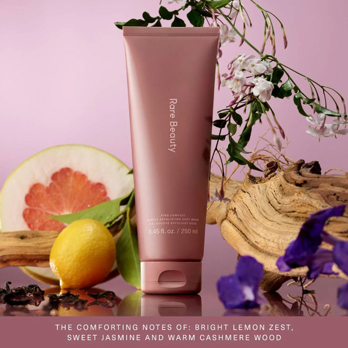 เจลอาบน้ำ Rare Beauty Find Comfort Gentle Exfoliating Body Wash