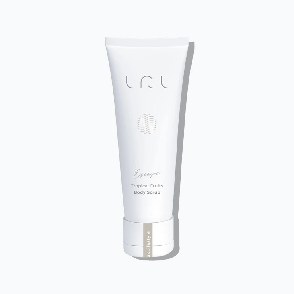 สครับผิว lrl escape tropical fruit body scrub
