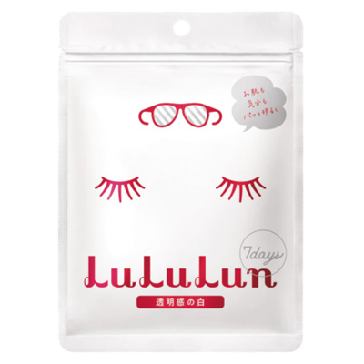 LULULUN FACE MASK WHITE