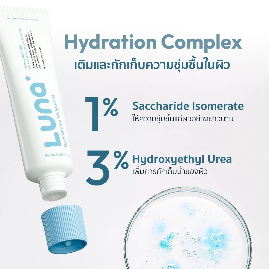 มอยส์เจอไรเซอร์ LUNA HydroBiome Moisturizer