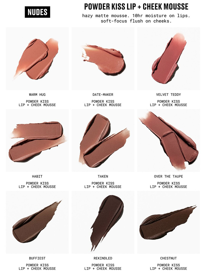 ลิปสติก MAC Powder Kiss Lip+ Cheek Mousse Matte