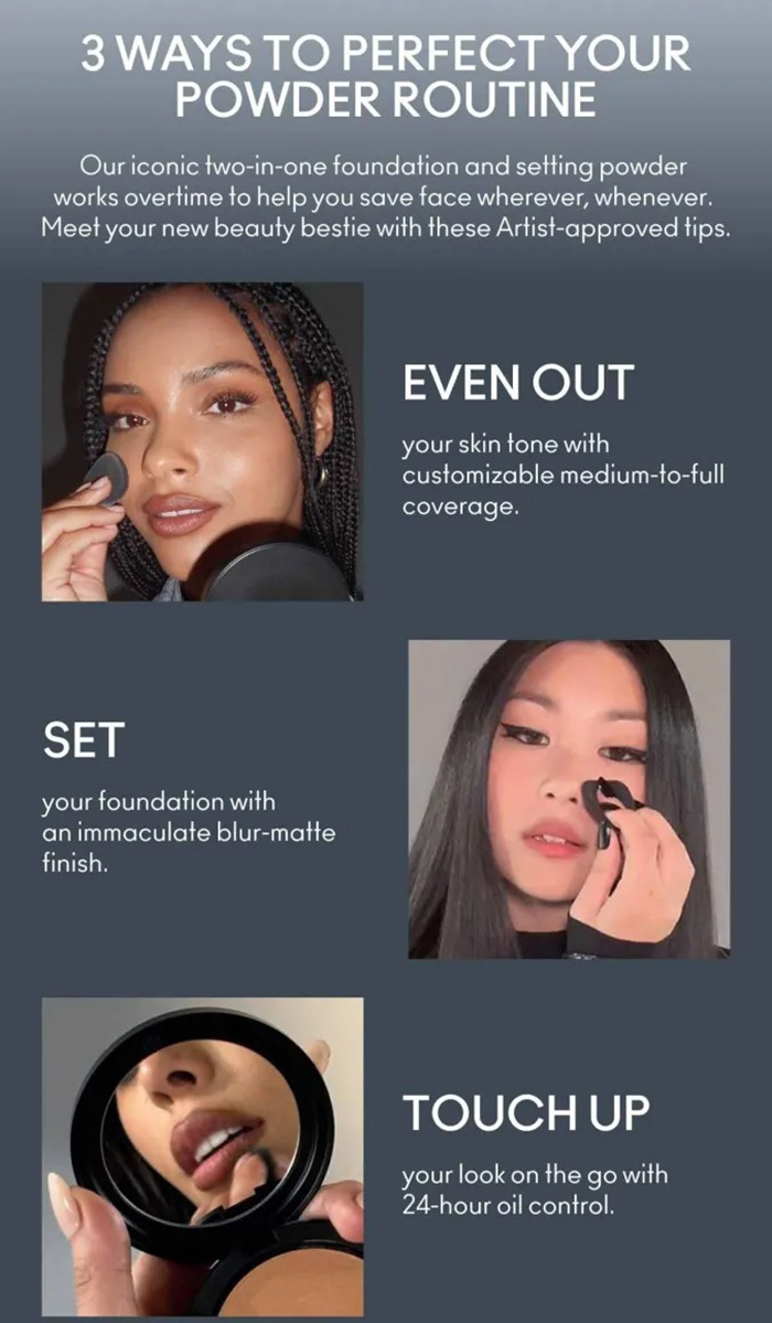 แป้งผสมรองพื้น MAC Studio Fix Powder Plus Foundation