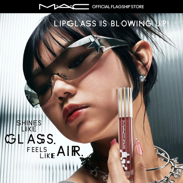 ลิปกลอส MAC Lipglass Air Non-Sticky Gloss