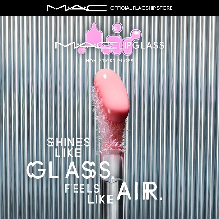 ลิปกลอส MAC Lipglass Air Non-Sticky Gloss