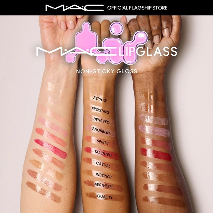 ลิปกลอส MAC Lipglass Air Non-Sticky Gloss