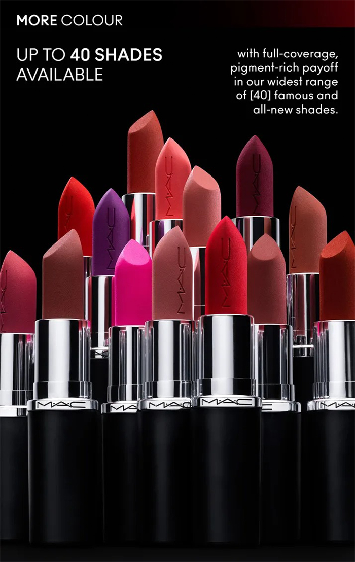 ลิปสติก MAC Cosmetics M·A·Cximal Silky Matte Lipstick