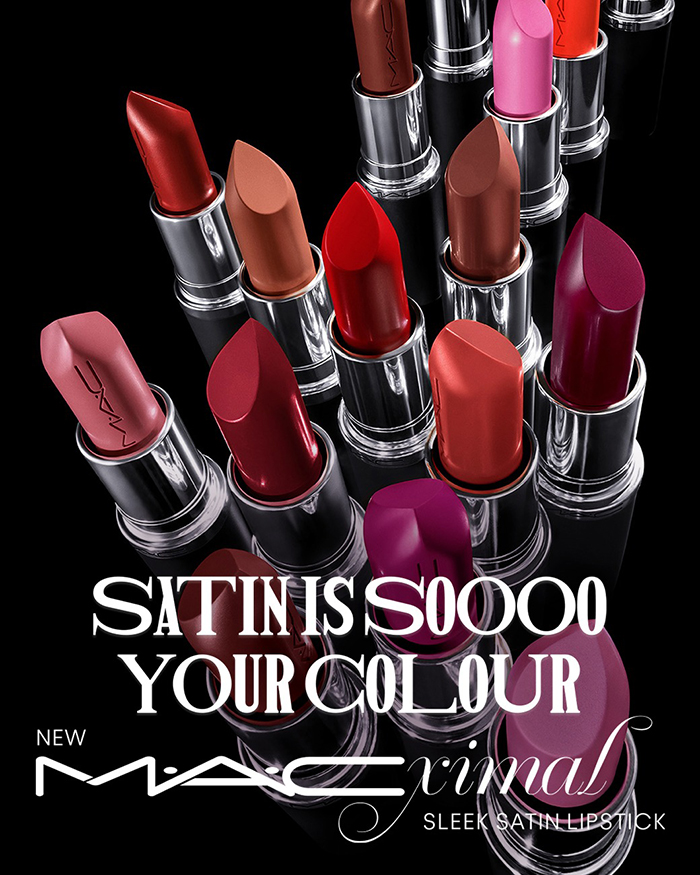 ลิปสติก MAC M·A·Cximal Sleek Satin Lipstick