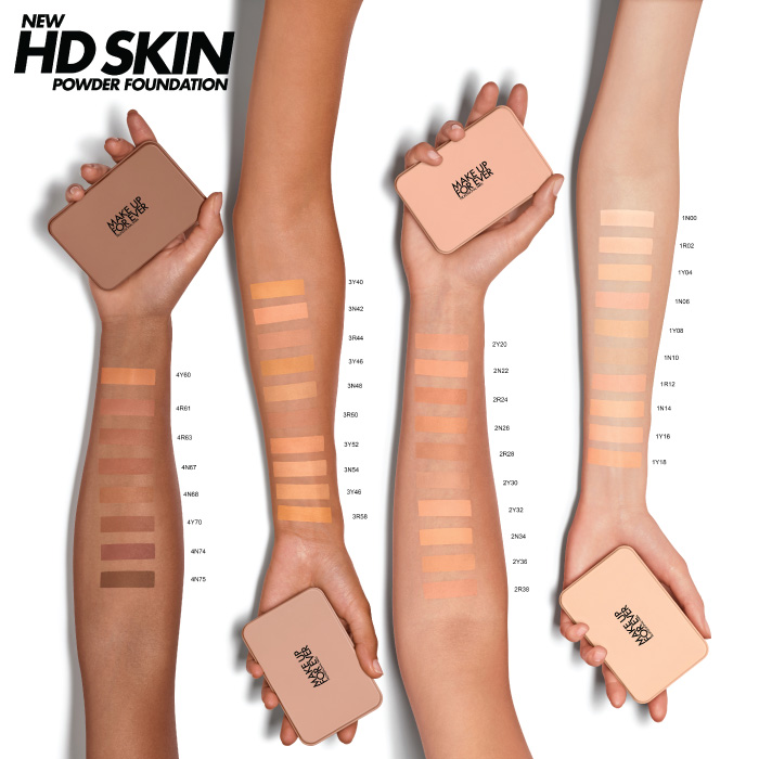 แป้งผสมรองพื้น MAKE UP FOR EVER HD Skin Powder Foundation