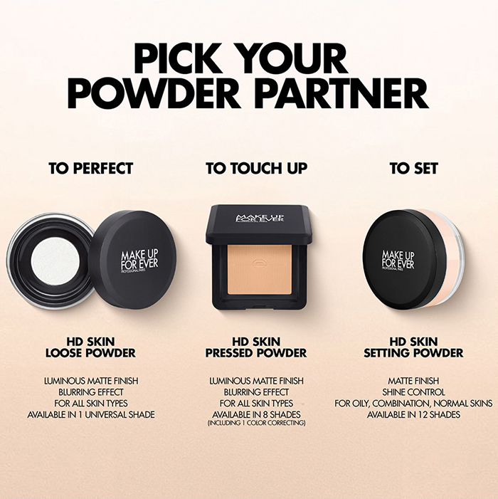 แป้งฝุ่น Make Up For Ever HD Skin Perfecting Loose Powder