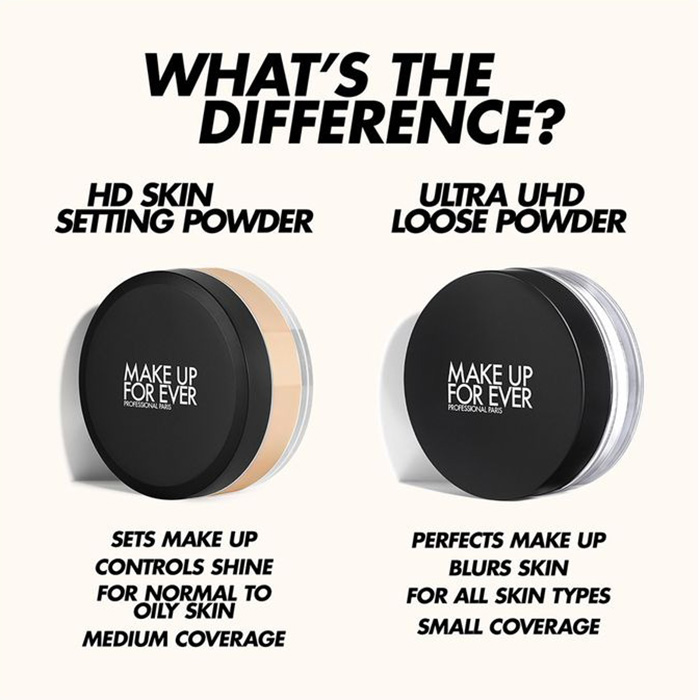 แป้งฝุ่น MAKE UP FOR EVER HD Skin Setting Powder