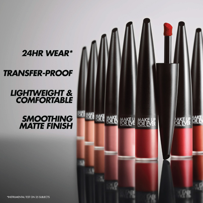 ลิปสติก MAKE UP FOR EVER Rouge Artist For Ever Matte Lipstick